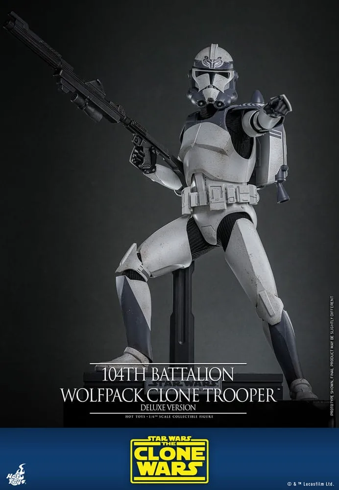 Star Wars Action Figure – Wolfpack Clone Trooper Deluxe 30 cm 6