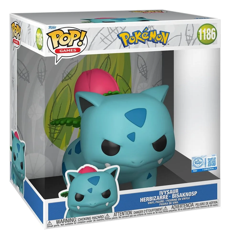 Pokémon Vinyl Figure – Ivysaur Jumbo Funko Pop 25 cm 2