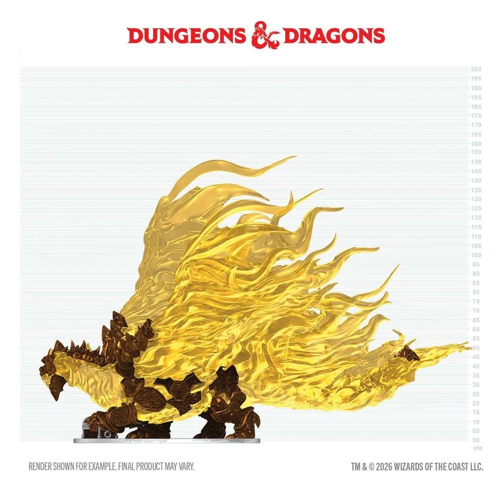 Dungeons & Dragons Miniature – Icons of the Realms Hollow Dragon 18 cm 4