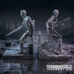 Terminator 2 Bookends – T-1000 vs T-800 19 cm 5