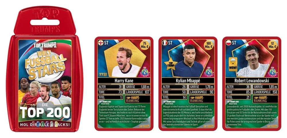 World Football Stars Card Game – 200 Starter Pack German Edition 8