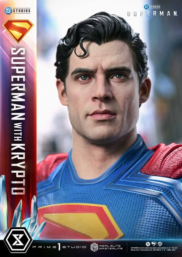 Superman 2025 Statue – With Krypto 1/3 Scale 95 cm 11