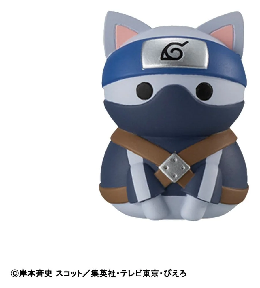 Naruto Shippuden Mini Figures – Nyaruto 8 Blind Boxes 3 cm 7