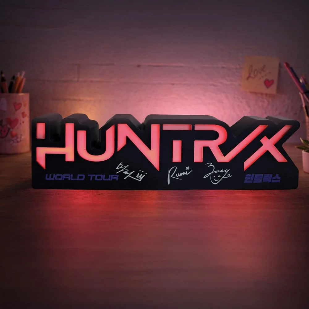 KPop Demon Hunters Lamp – Huntr/x Logo 2