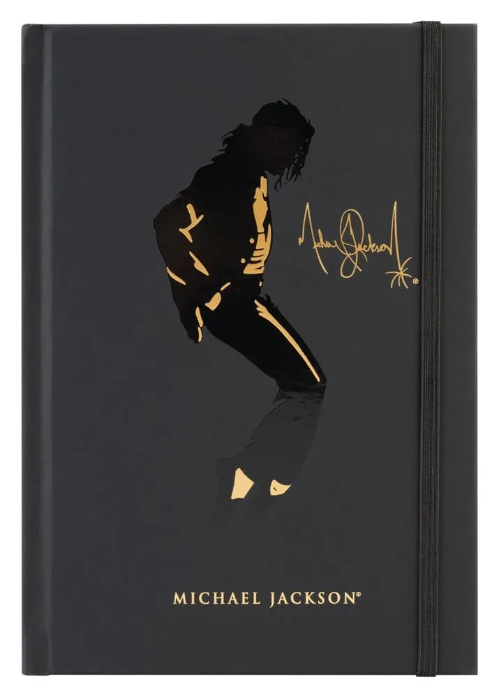Michael Jackson Notebook – Soft-Touch Hardcover A5