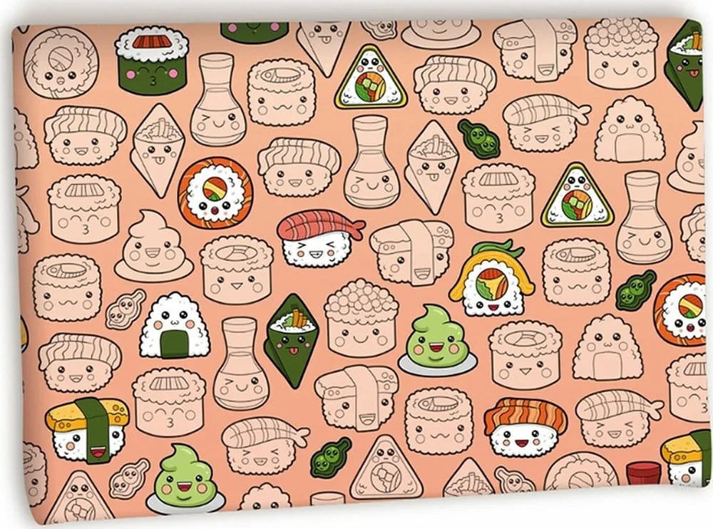 Uchiwa Manga Cover – Sushies Pastel Design