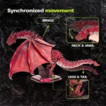 Ugears houten modelbouwpakket – Firestorm Dragon 43 cm 5