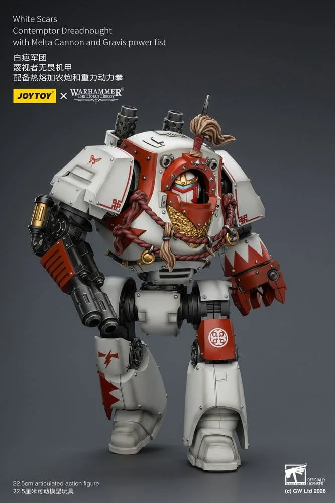Warhammer Action Figure – White Scars Contemptor Dreadnought 22.5 cm 7