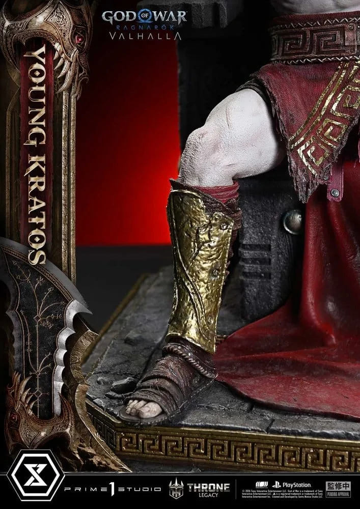 God of War Ragnarok Beeld – Young Kratos 1:3 91 cm 11