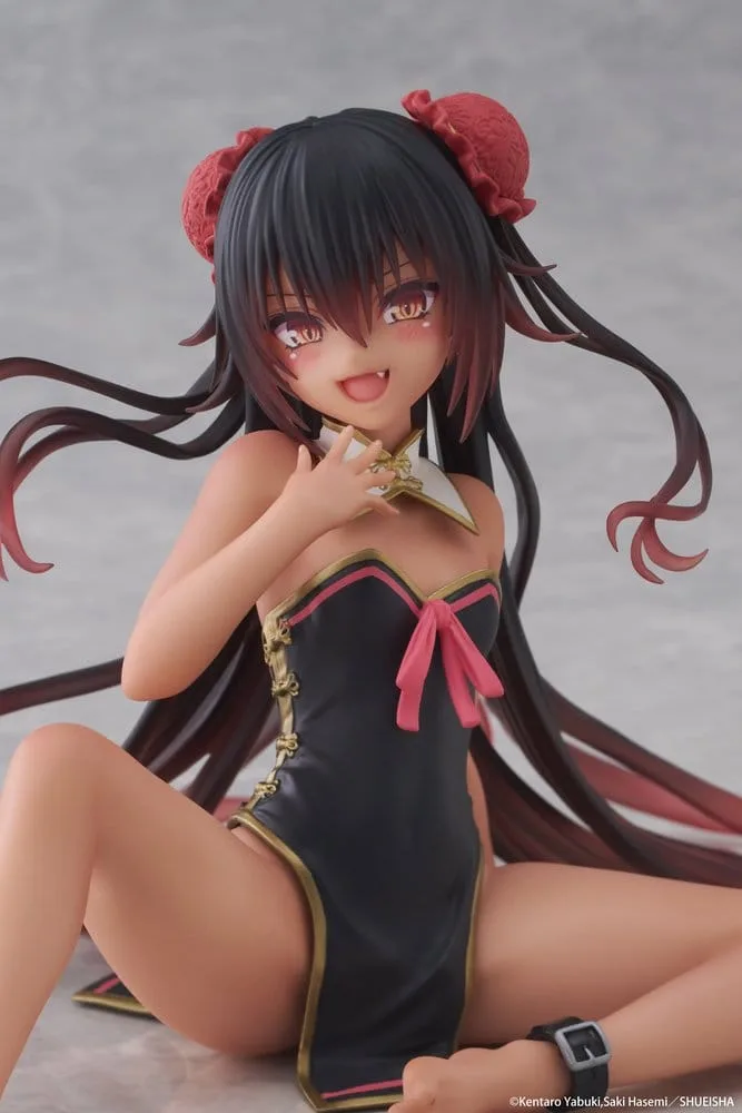 To Love-Ru Darkness Figure – Nemesis Chinese Dress 13 cm 4