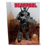 Marvel PVC Statue – Deadpool Grey Suit Chase 1/6 Scale 27 cm 1