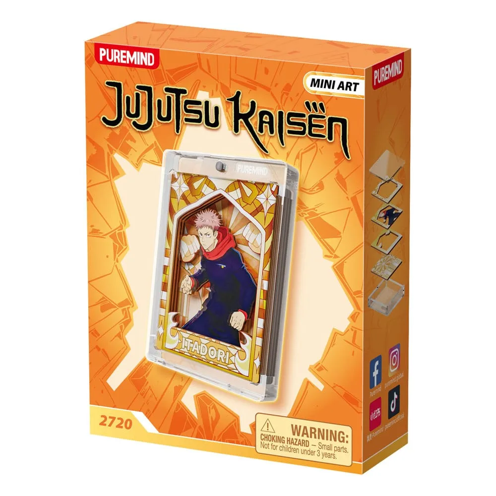 Jujutsu Kaisen Mini Art Pins – Blind Box Display of 6