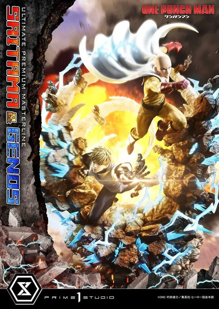 One-Punch Man Statue – Saitama & Genos 1/4 Scale 73 cm 10