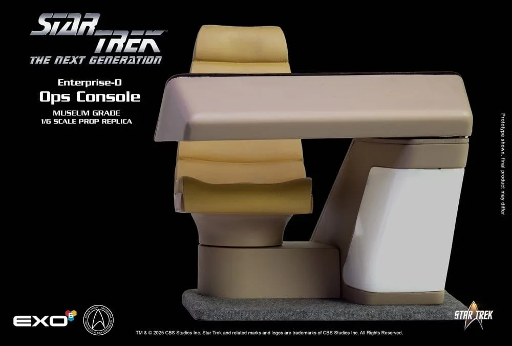 Star Trek Replica Set – Enterprise-D Bridge Consoles 1/6 12