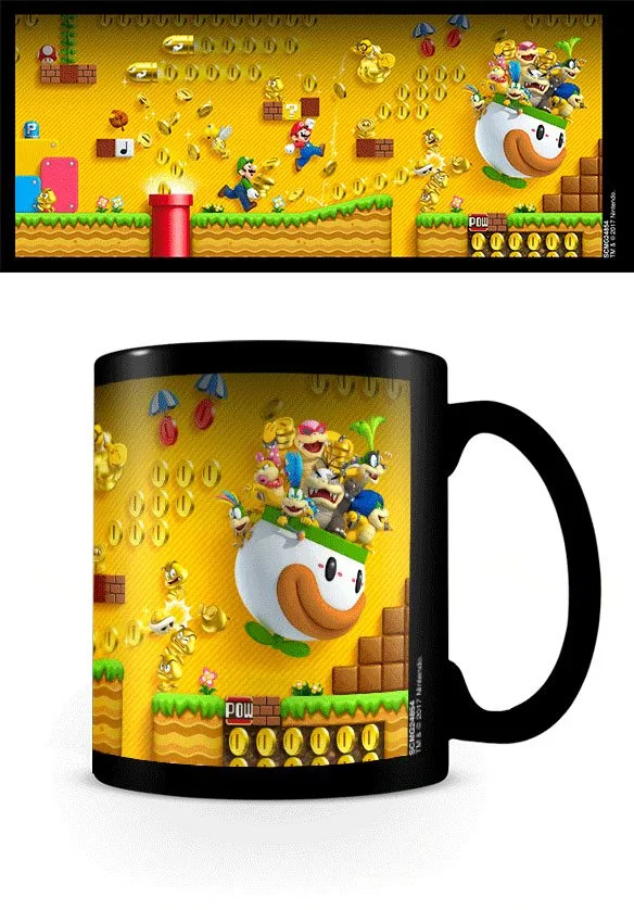 Super Mario Bros Heat Changing Mug – Gold Coin Rush 315 ml