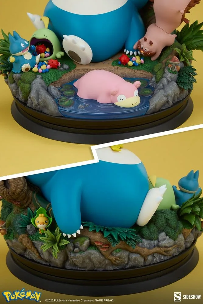 Pokémon Diorama – Snorlax Picnic Scene 33 cm 19