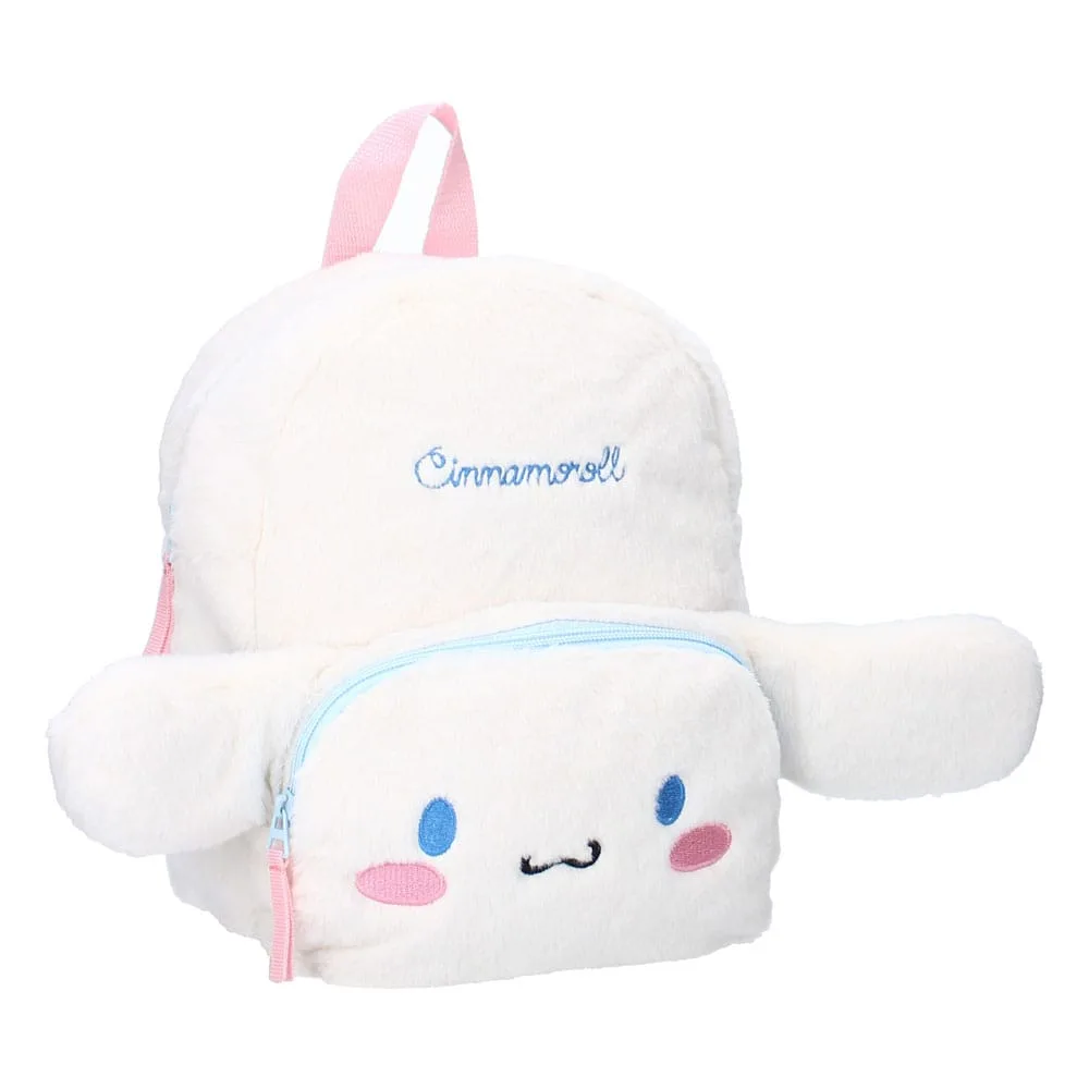 Sanrio Backpack – Cinnamoroll Fluffy Festival White 26 cm
