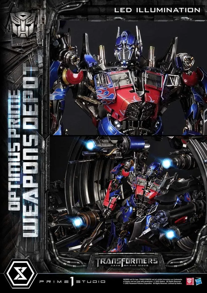 Transformers Statue – Optimus Prime Weapons Depot Bonus Version 10