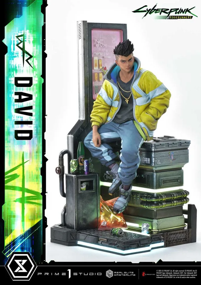 Cyberpunk Edgerunners Statue – David 1/4 Scale 58 cm