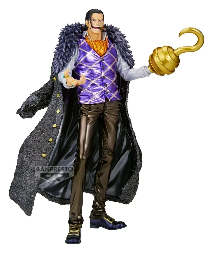 One Piece PVC Figure – Crocodile The Metallic 30 cm