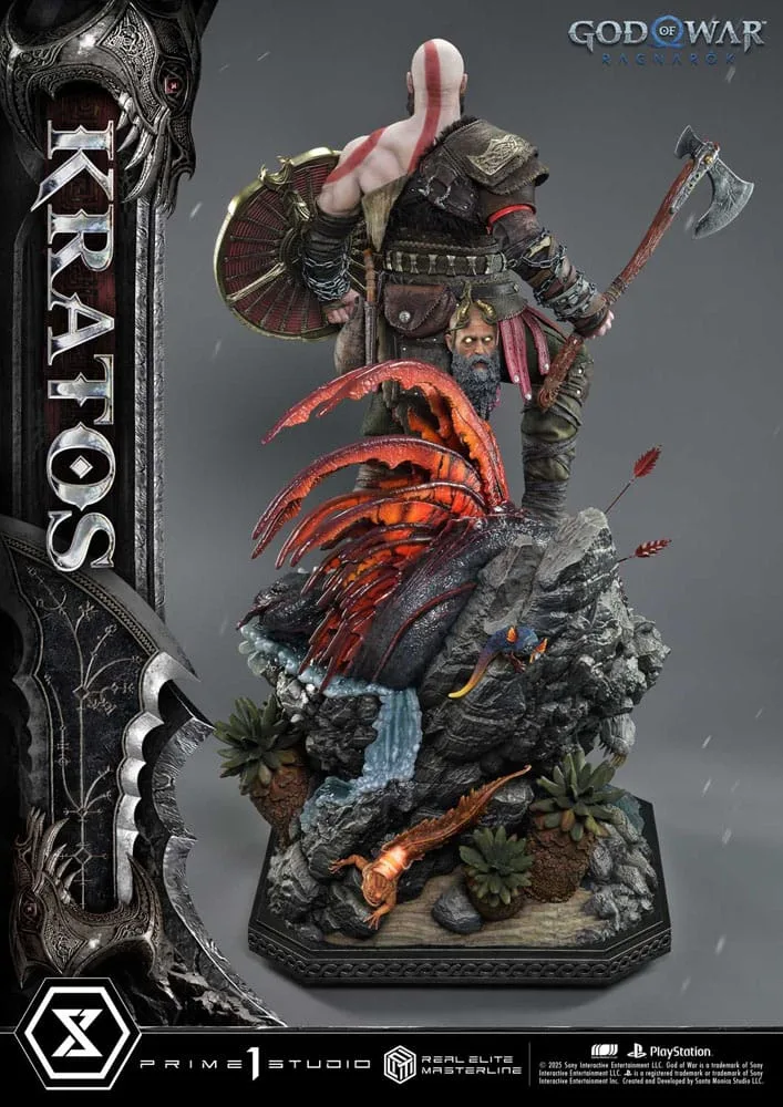 God of War Ragnarok Statue – Kratos Ultimate 1/3 Scale 95 cm 10