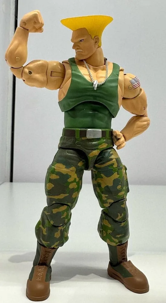 Ultra Street Fighter II Action Figure – Guile 1/12 Scale 15 cm