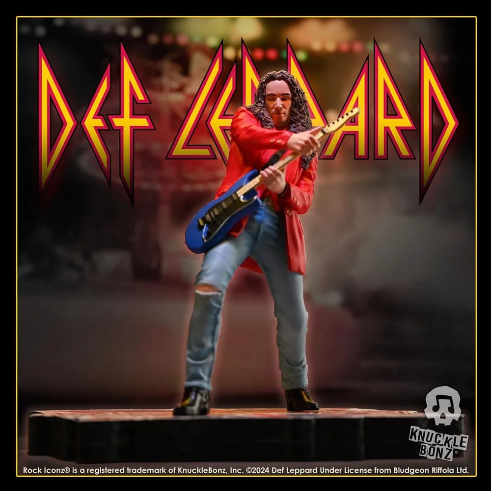 Def Leppard Statue – Rock Iconz Vivian Campbell 24 cm 5
