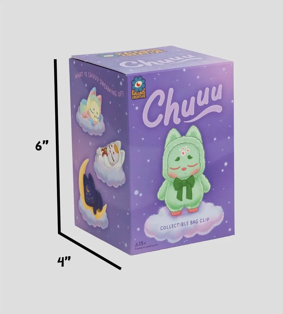 Chuuu Bag Clips – Series 1 Blind Box Display of 4 11 cm 7