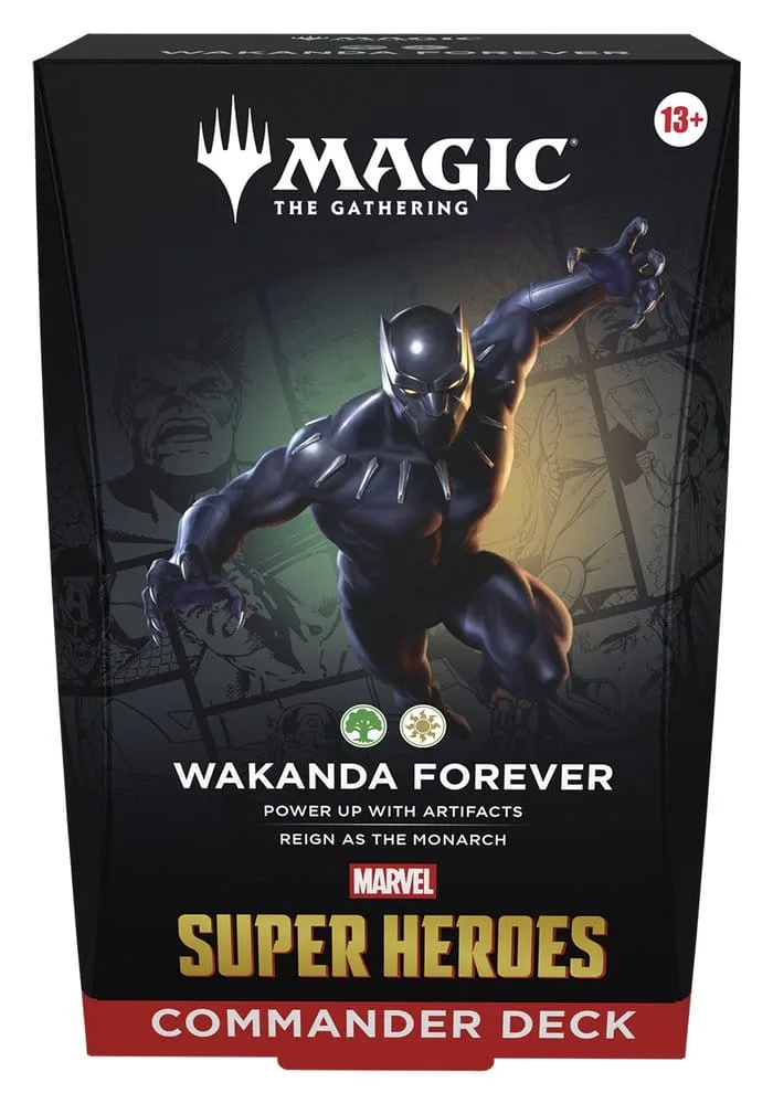 Magic the Gathering Commander Decks – Marvel Super Heroes Case of 4 6