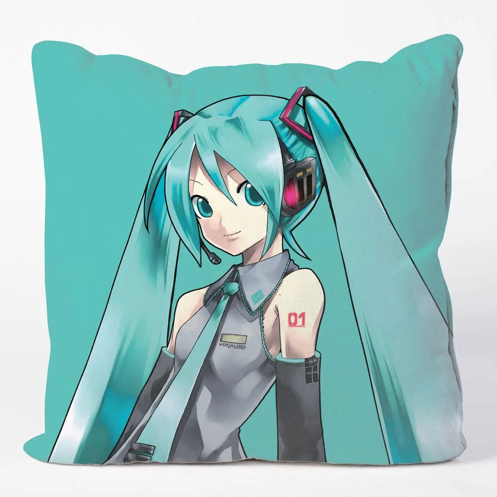 Vocaloid Pillowcase – Hatsune Miku 50 x 50 cm 2