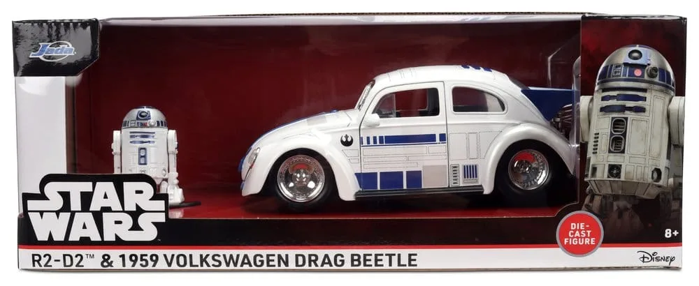 Star Wars Diecast Model – R2-D2 1959 VW Drag Beetle 1:24 18