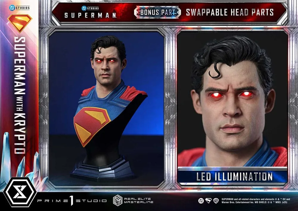 Superman 2025 Statue – With Krypto Bonus Version 95 cm 4