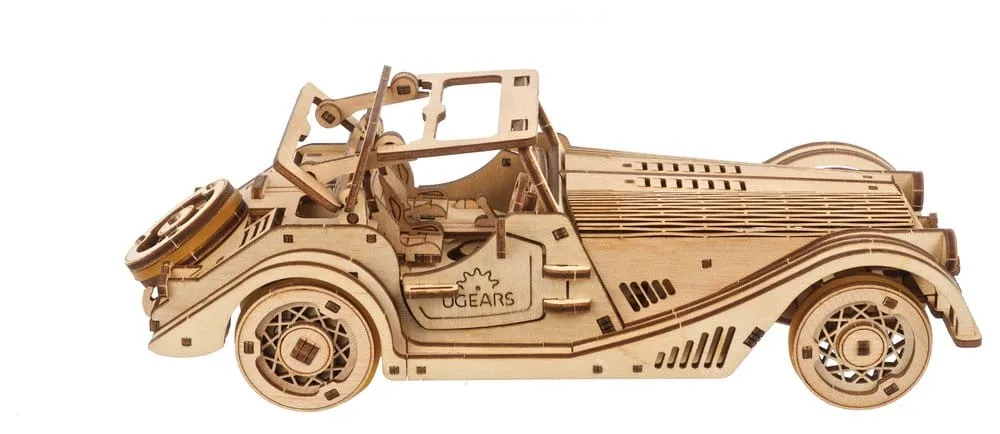 Ugears Holzbausatz – Sportwagen Rapid Mouse 1:24 12