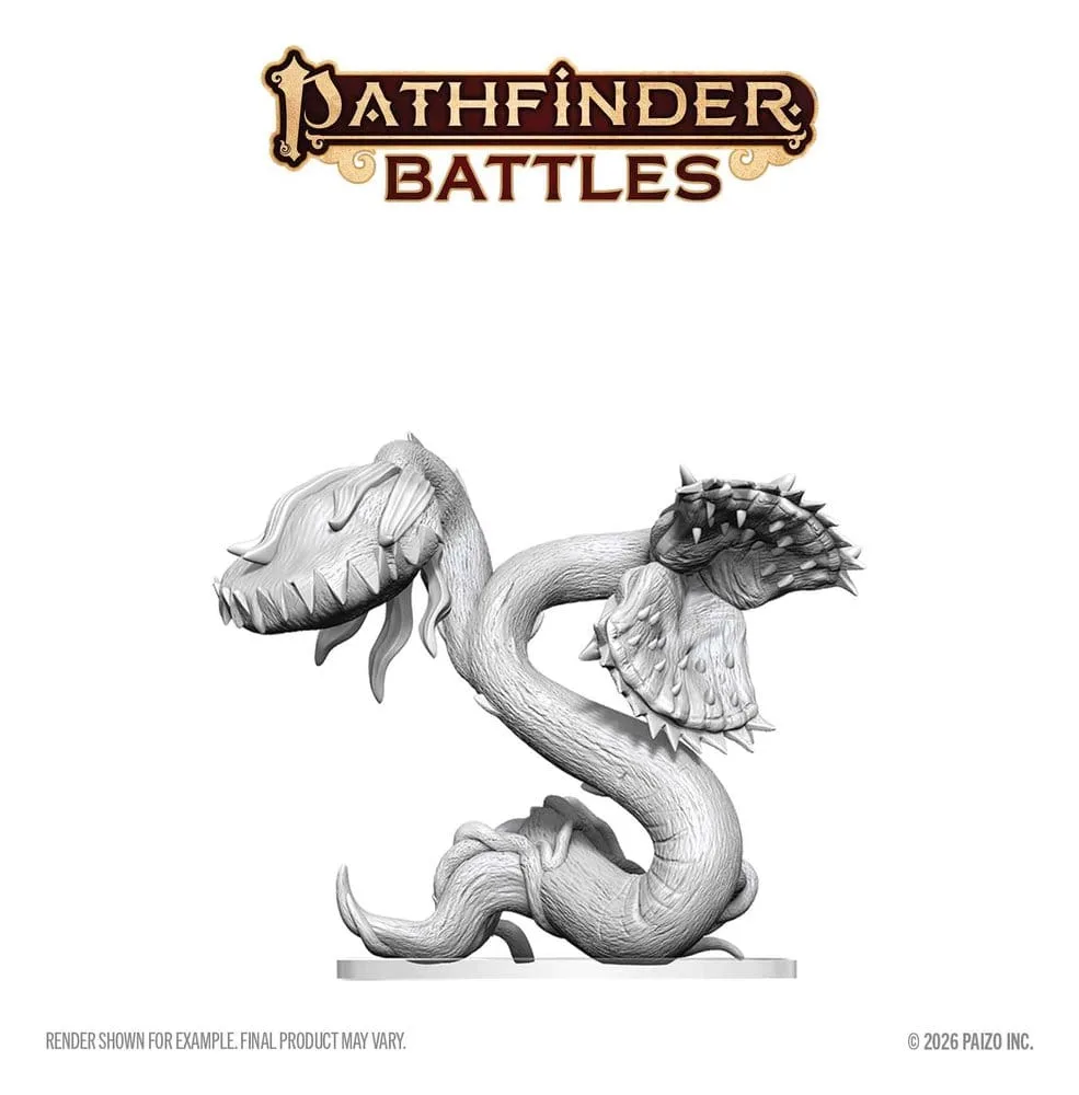 Pathfinder Battles Unpainted Miniature – Snapping Flytrap 15 cm 3
