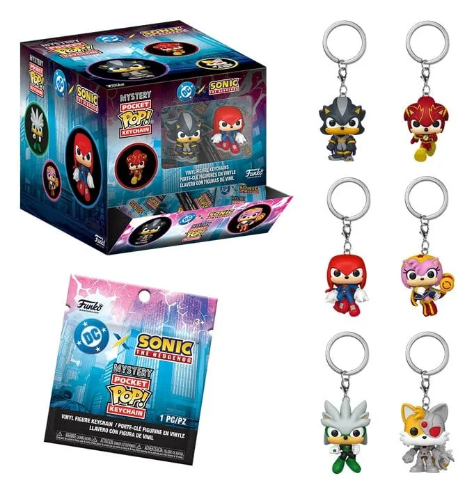 Sonic the Hedgehog Vinyl Keychains – Pop 12-Piece Display 4 cm 2