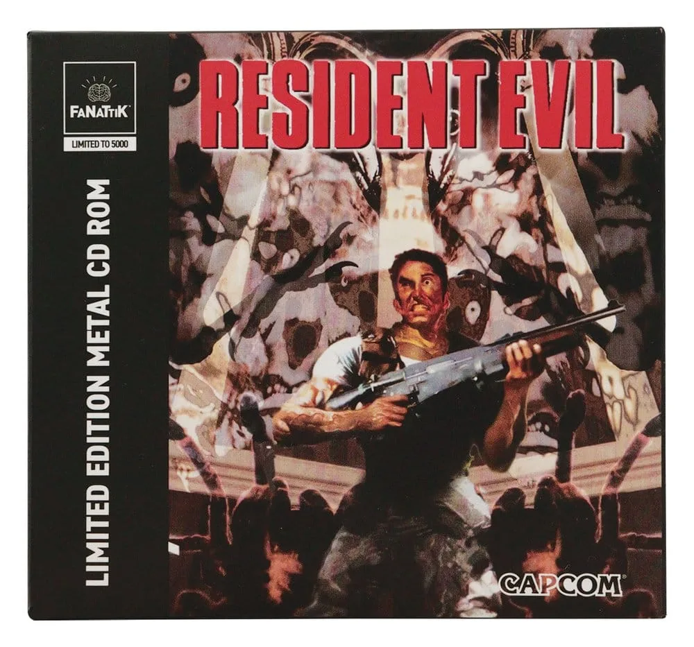 Resident Evil CD-ROM Replica – 30th Anniversary Edition 11 cm 8