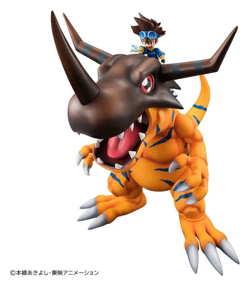 Digimon Adventure Figuur – Greymon & Taichi Yagami 25 cm 5