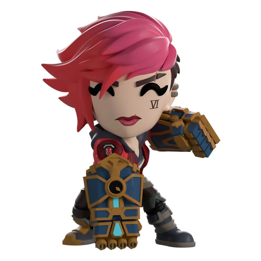 Arcane Vinyl Figure – Vi with Hextech Gauntlets 10 cm 3