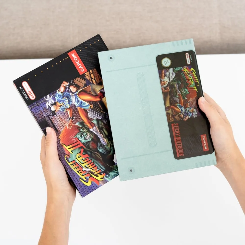 Street Fighter Notebook – Cartridge Cover and Sticky Notes A5 5
