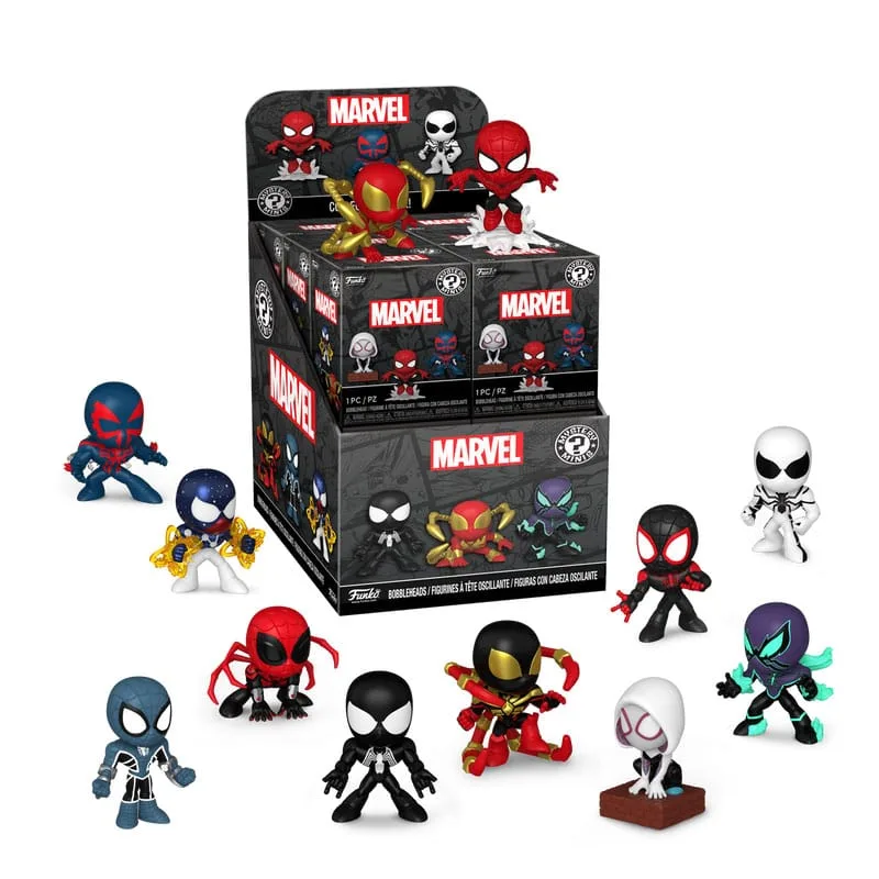 Spider-Man Mini Figures – Comics 12 Blind Box Display 5 cm