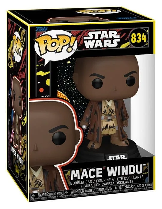 Star Wars POP! Figure – Mace Windu Retro 9 cm 2