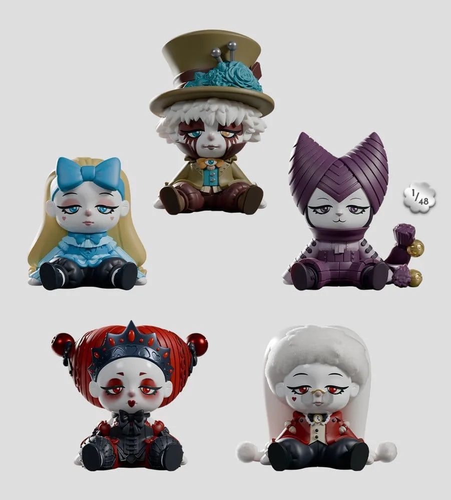 A Mad Tea Party Mini Figures – S1 Blind Box Display of 4 9 cm