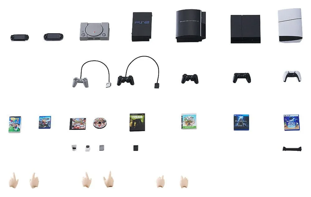 PlayStation Figure Accessories – figmaPLUS Console Collection 1