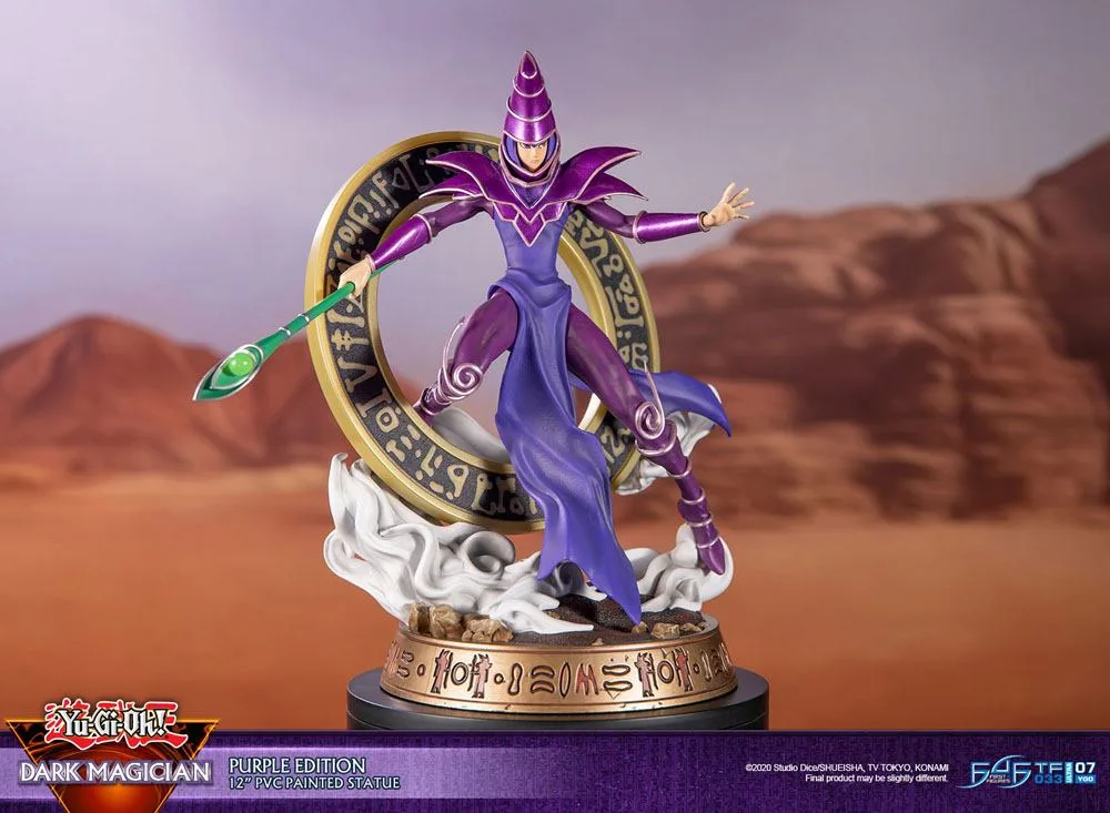 Yu-Gi-Oh PVC Statue – Dark Magician Purple Version 29 cm 2