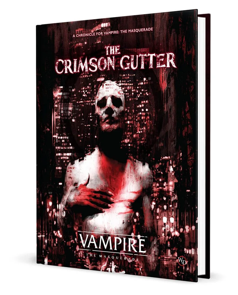 Vampire The Masquerade RPG Book – The Crimson Gutter 5th Edition