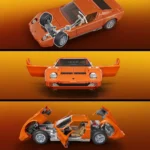 Hot Wheels Bouwset – Lamborghini Miura P400 SV 1:12 6