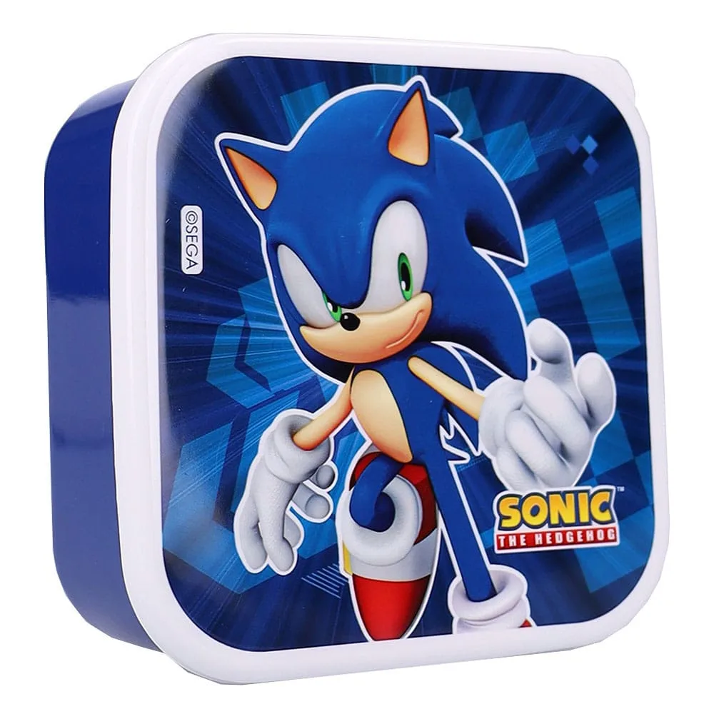 Sonic the Hedgehog Snack Boxes – Fresh Bites Set 3