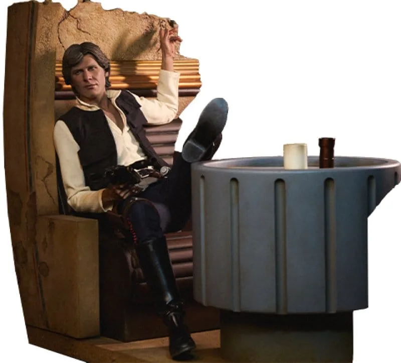 Star Wars Premium Format Figure – Han Solo Sorry About the Mess 32 cm