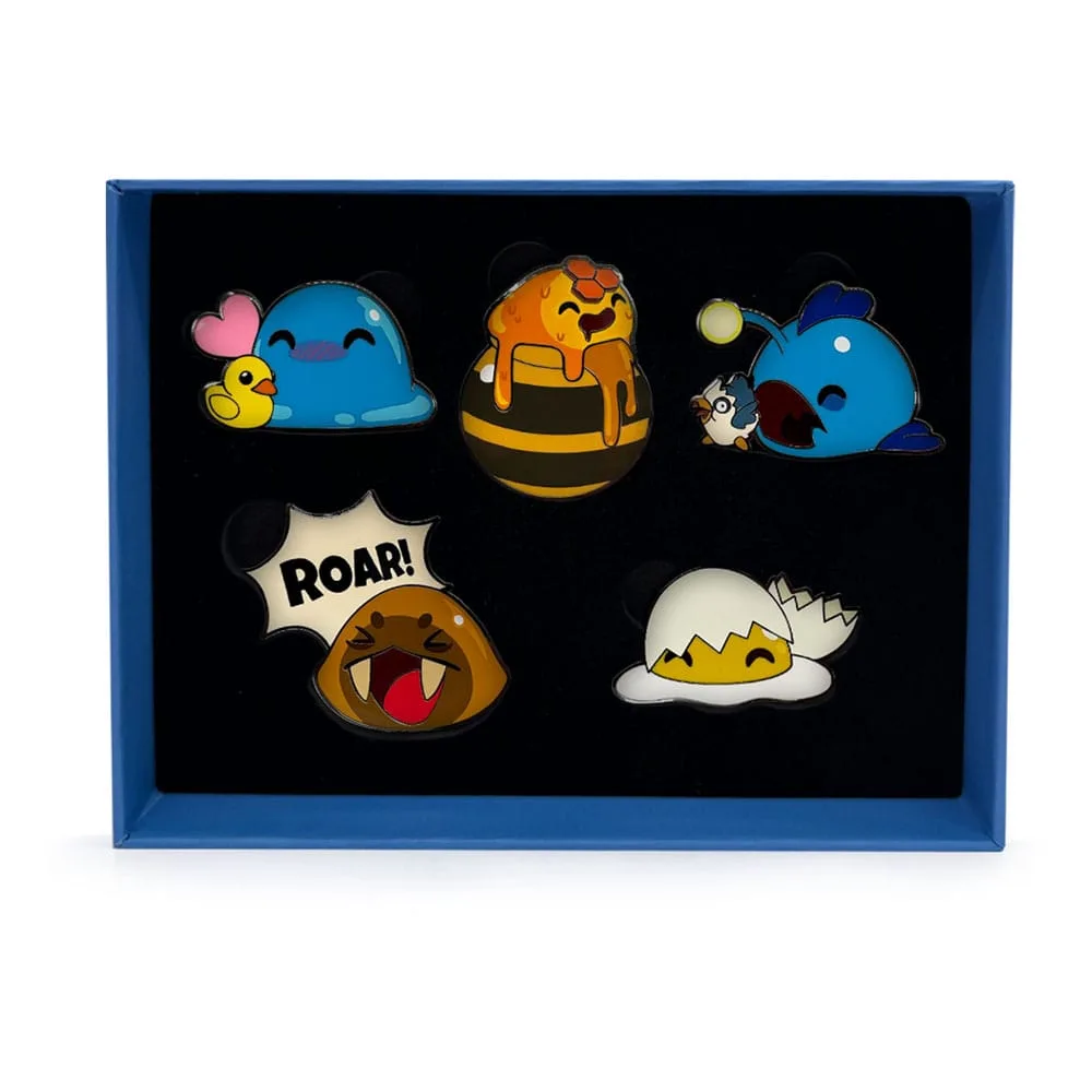 Slime Rancher Enamel Pins – Set 2 Five Designs 5 cm 7