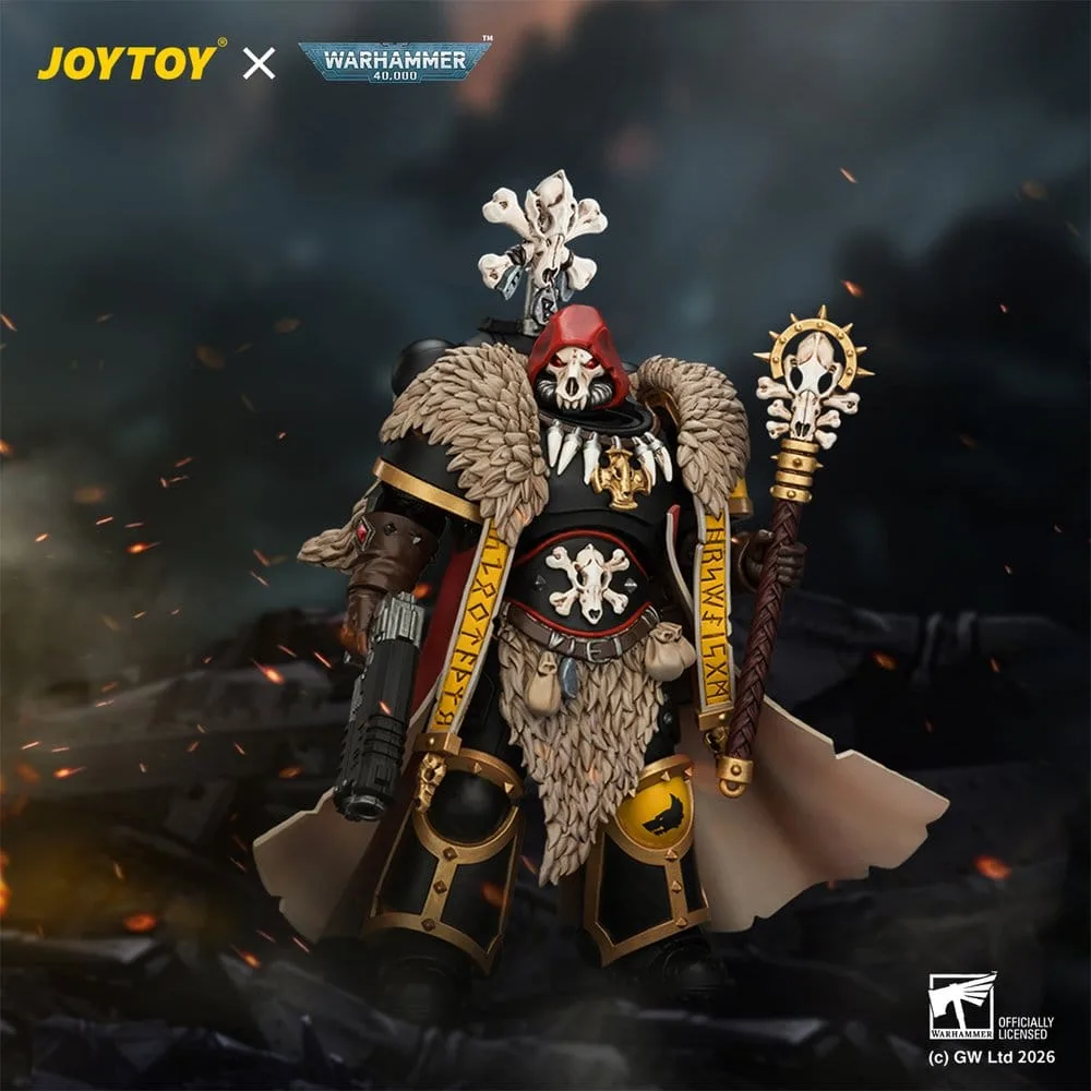 Warhammer Action Figure – Space Wolves Wolf Priest 12 cm 8